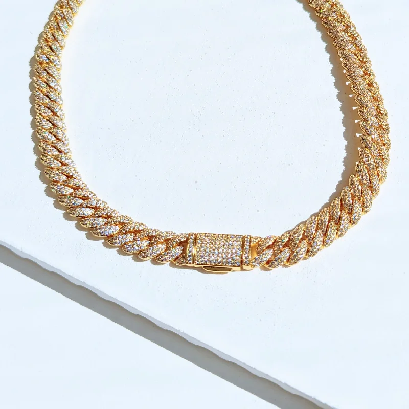 High-Quality Jewelry At A Fraction Of The Cost Kids' Gold Diamond Cuban Link Necklace High-Quality Jewelry At A Fraction Of The Cost Kids' Gold Diamond Cuban Link Necklace
