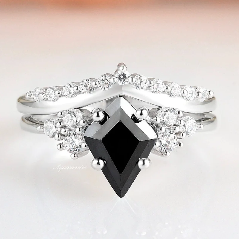 Affordable Luxury Jewelry – Style At A Great Price Skylar Black Diamond Ring Set- Sterling Silver Affordable Luxury Jewelry – Style At A Great Price Skylar Black Diamond Ring Set- Sterling Silver