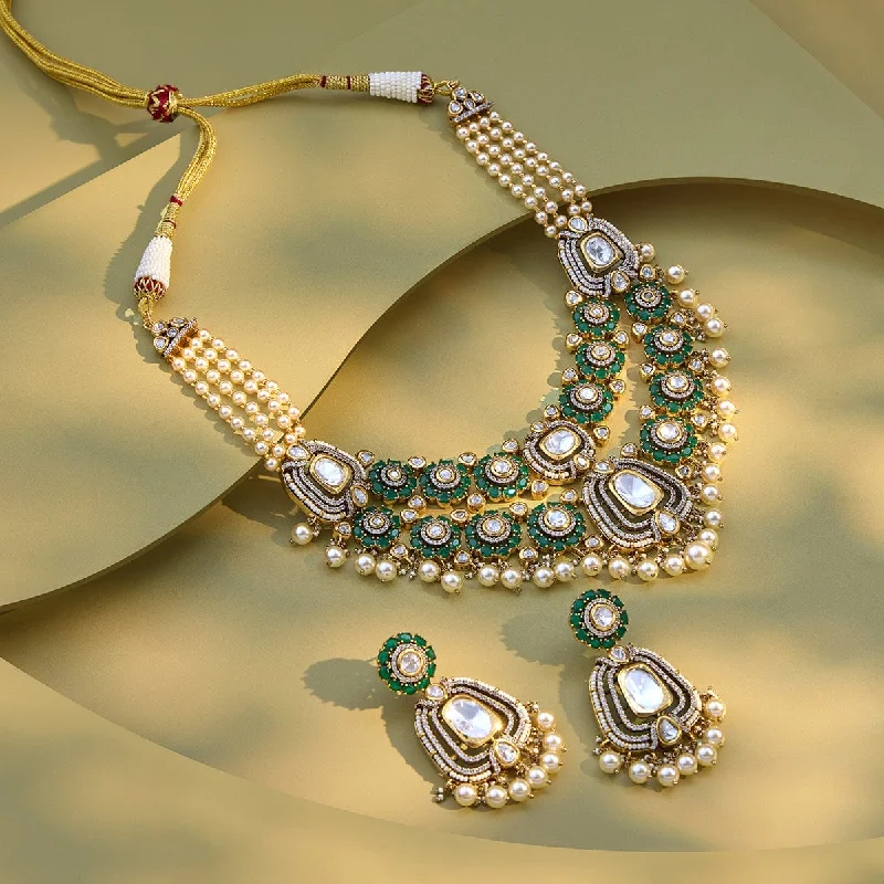Exclusive Jewelry Sale – Limited-Time Discounts Kundan Necklace 178329