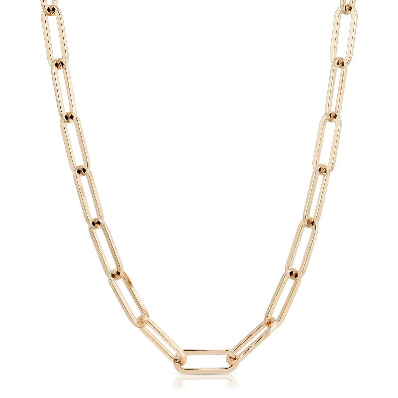 Special Deals On Handcrafted And Designer Jewelry Large Elongated Link Mask Chain