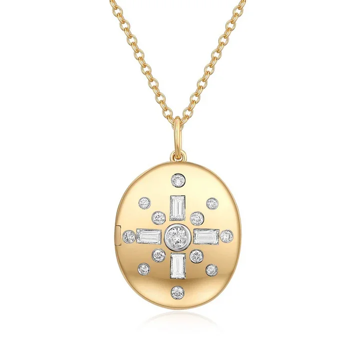 The Ultimate Jewelry Sale – Shop Premium Styles LEAH OVAL CUT  DIAMOND NECKLACE