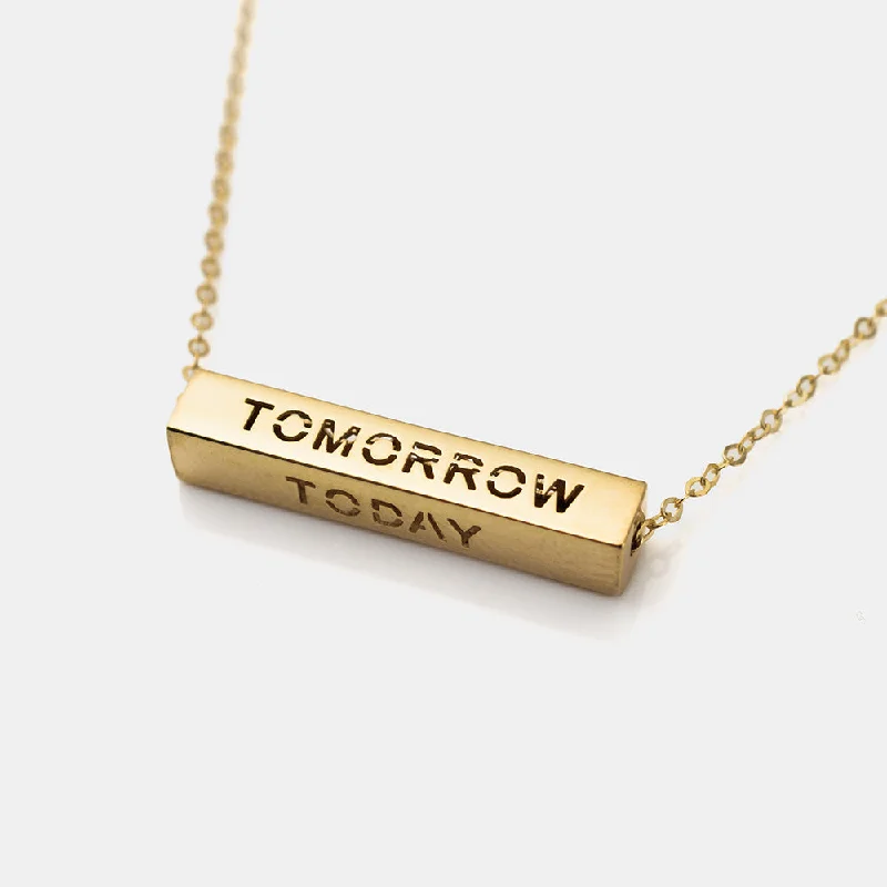 Longevity Gold Necklace