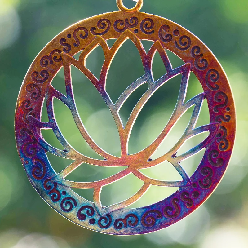 Buy More, Save More – Special Jewelry Discounts Lotus Ornament with Ribbon