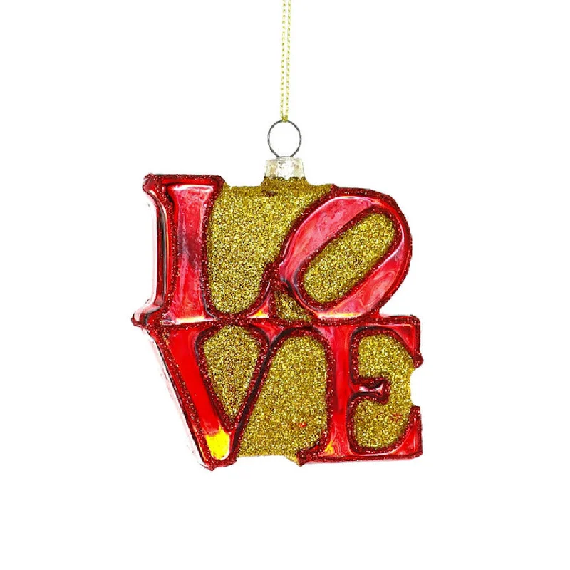 High-End Sparkle, Low-End Prices – Shop Now LOVE Ornament