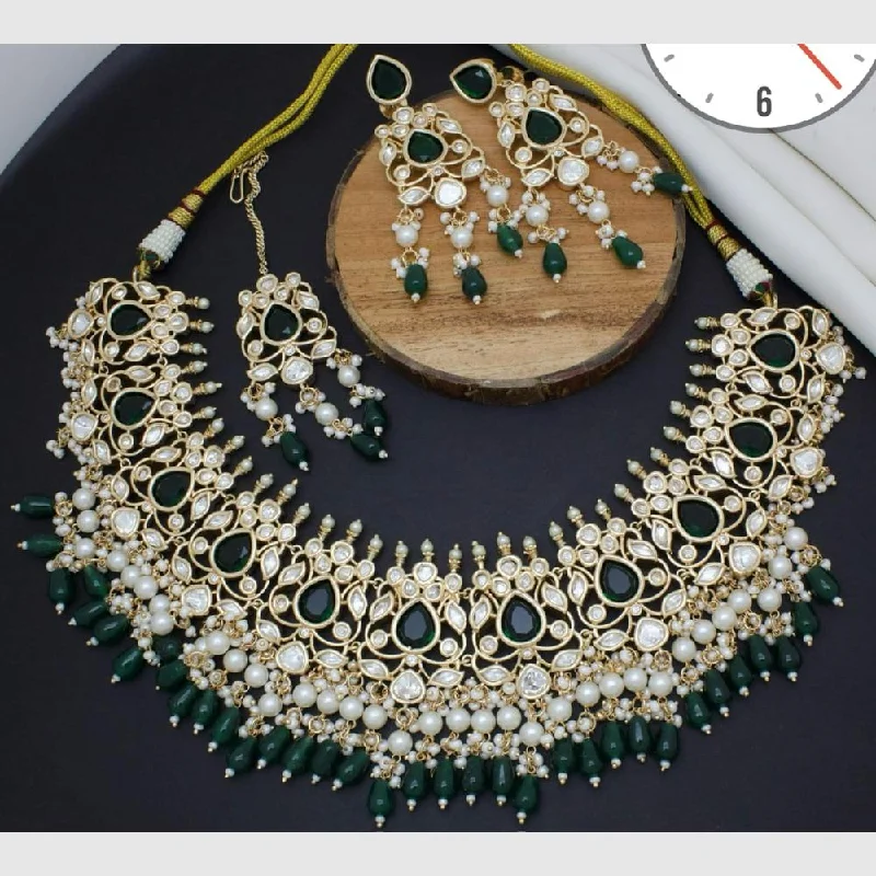 Premium Jewelry Now Available At Special Discounts Manisha Jewellery Gold Plated Kundan Stone And Pearls Necklace Set Premium Jewelry Now Available At Special Discounts Manisha Jewellery Gold Plated Kundan Stone And Pearls Necklace Set