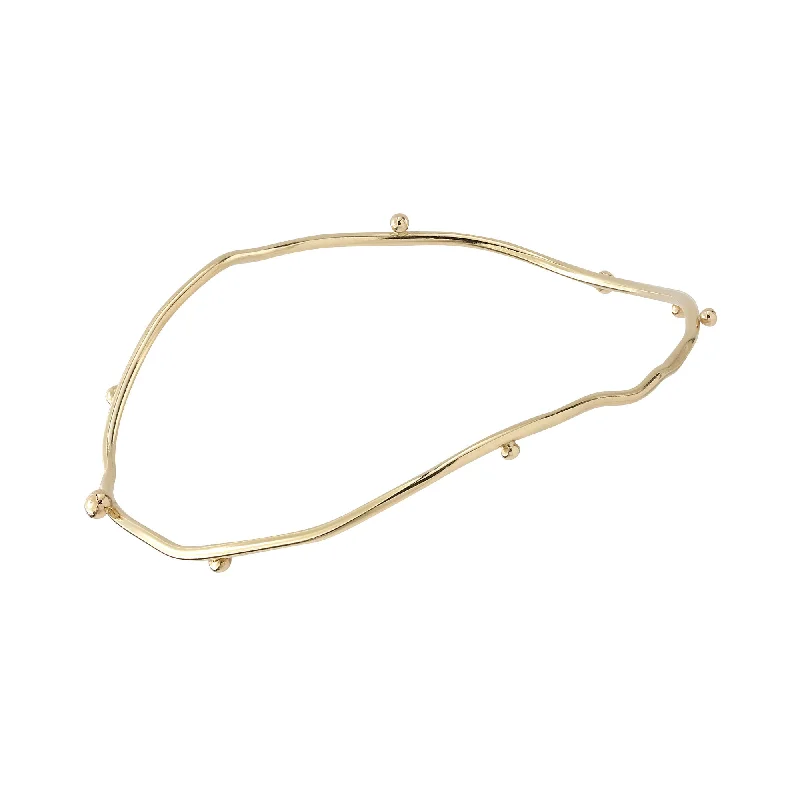 Bourgeon Floral 14K Gold Bracelet