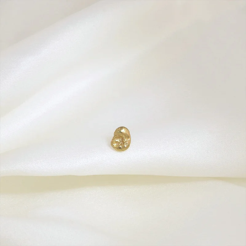 Unbeatable Offers On Luxury And Everyday Jewelry Nugget 18K Gold Stud