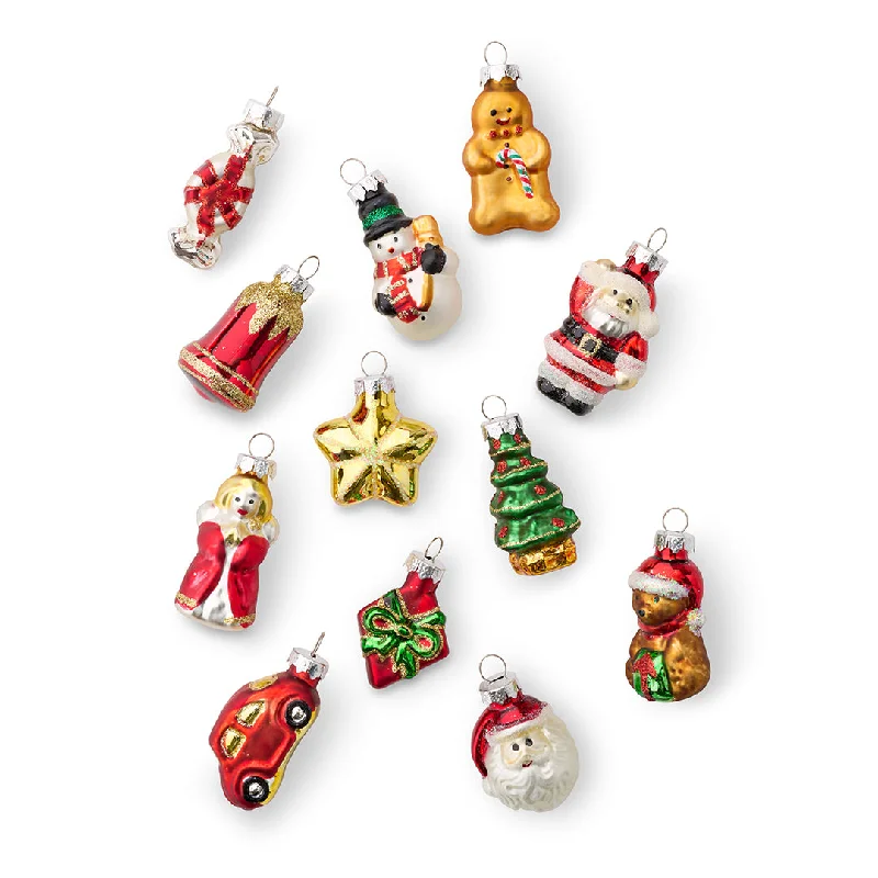 Elegant Jewelry, Exclusive Prices – Shop Now Mini Holiday Ornaments, Set of 12
