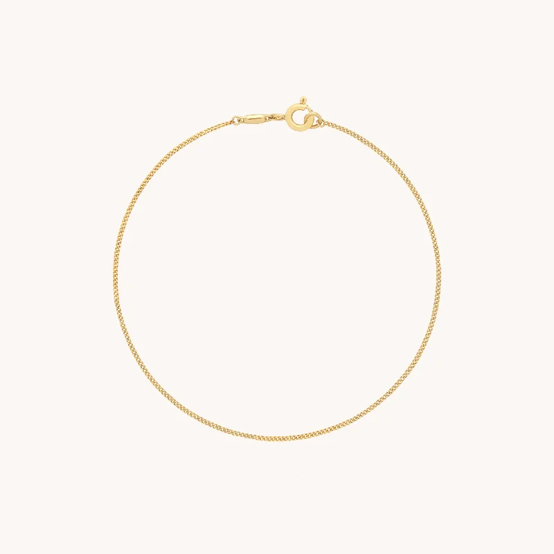 Sparkle On A Budget – Fine Jewelry For Less Miyu Chain Bracelet in Solid Gold