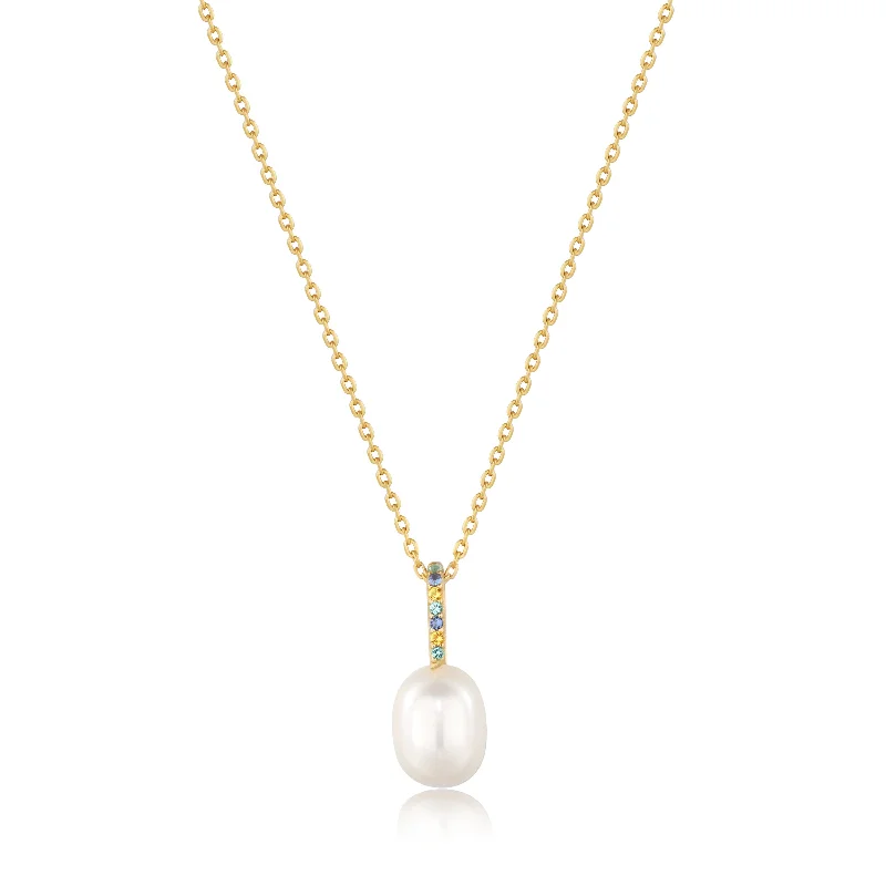 Exclusive Jewelry Sale – Limited-Time Discounts Gold Gem Pearl Drop Pendant Necklace Exclusive Jewelry Sale – Limited-Time Discounts Gold Gem Pearl Drop Pendant Necklace