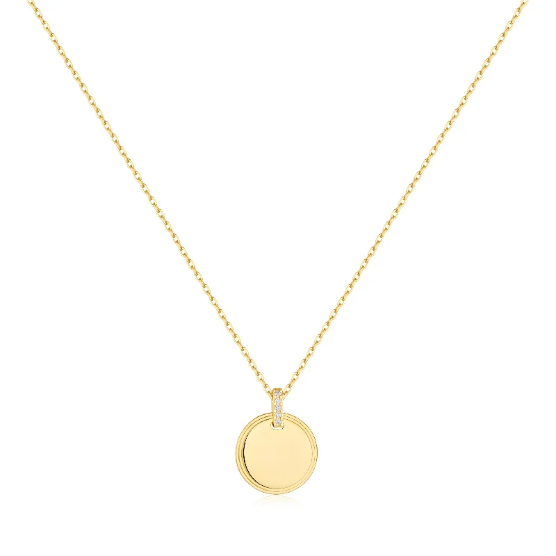 Holiday Jewelry Sale – Perfect Gifts At The Best Prices Gold Disc Pendant Necklace