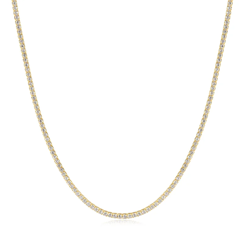 Limited-Time Offer On Premium Jewelry Collections Gold Pavé Necklace