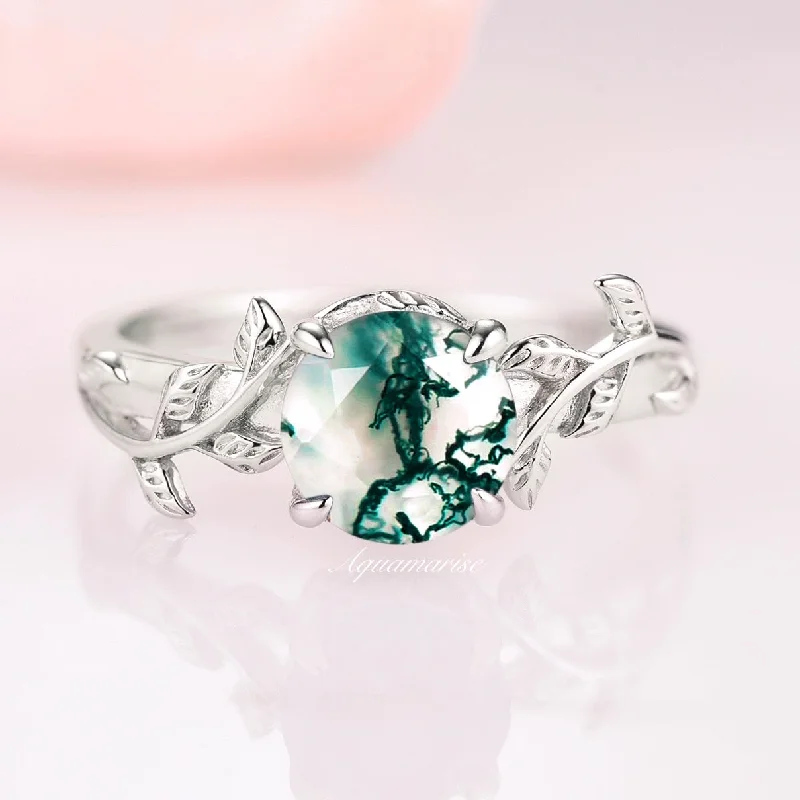 Elegant Jewelry At Unbeatable Offers – Shop Before It's Gone Natural Green Moss Agate Leaf Ring- Sterling Silver Elegant Jewelry At Unbeatable Offers – Shop Before It's Gone Natural Green Moss Agate Leaf Ring- Sterling Silver