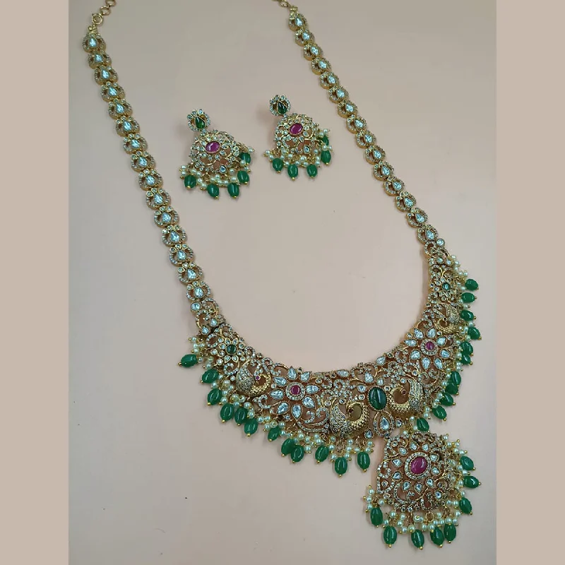 Get Your Favorite Jewelry At The Best Price Padmawati Bangles Gold Plated AD Stone And Beads Necklace Set Get Your Favorite Jewelry At The Best Price Padmawati Bangles Gold Plated AD Stone And Beads Necklace Set
