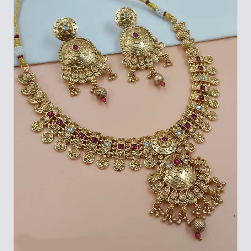The Perfect Jewelry Piece At The Perfect Price Padmawati Bangles Gold Plated Pota Stone Necklace Set The Perfect Jewelry Piece At The Perfect Price Padmawati Bangles Gold Plated Pota Stone Necklace Set