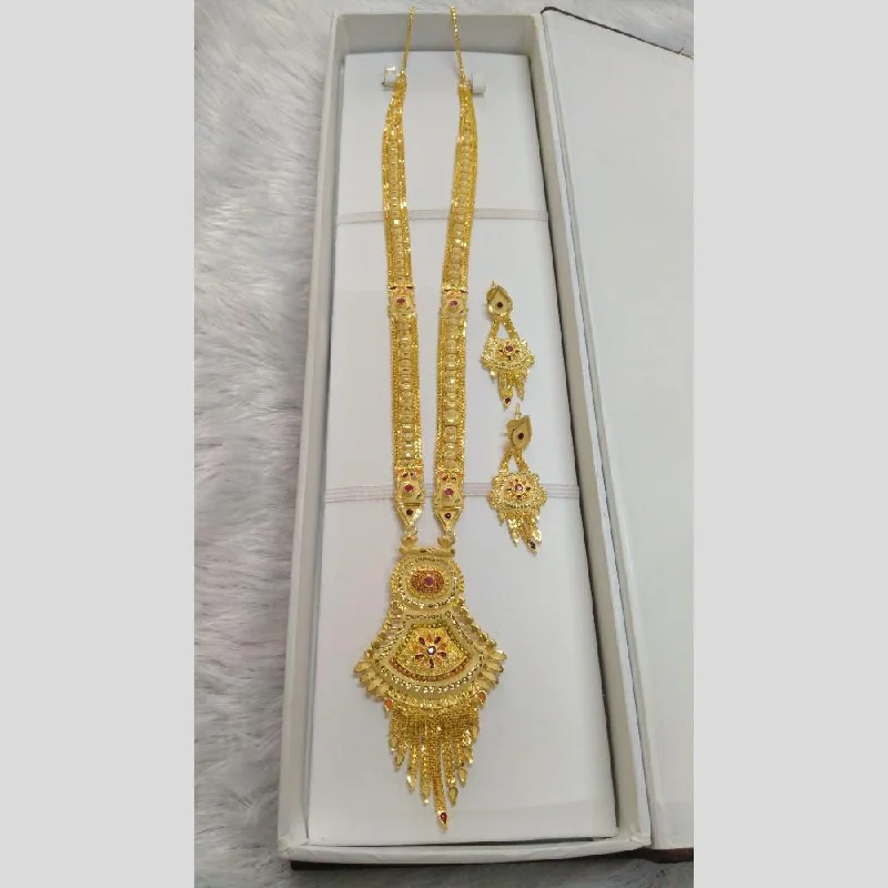 High-Quality Gemstone Jewelry For Special Occasions Pari Art Jewellery Forming Long Necklace Set High-Quality Gemstone Jewelry For Special Occasions Pari Art Jewellery Forming Long Necklace Set