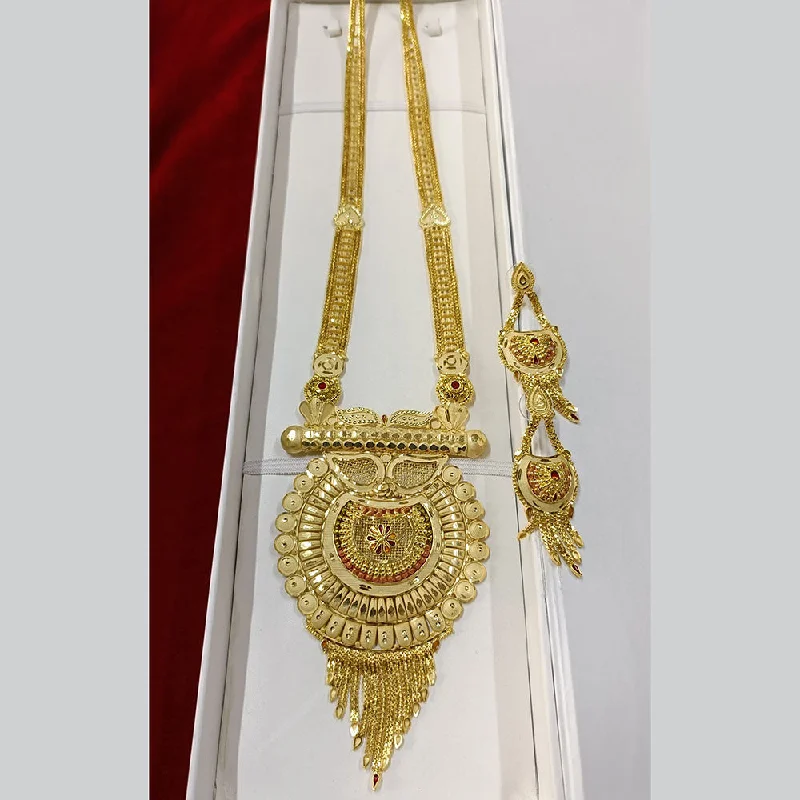 Pari Art Jewellery Forming Long Necklace Set