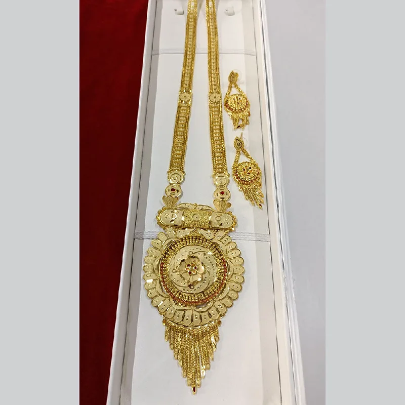 Pari Art Jewellery Forming Long Necklace Set