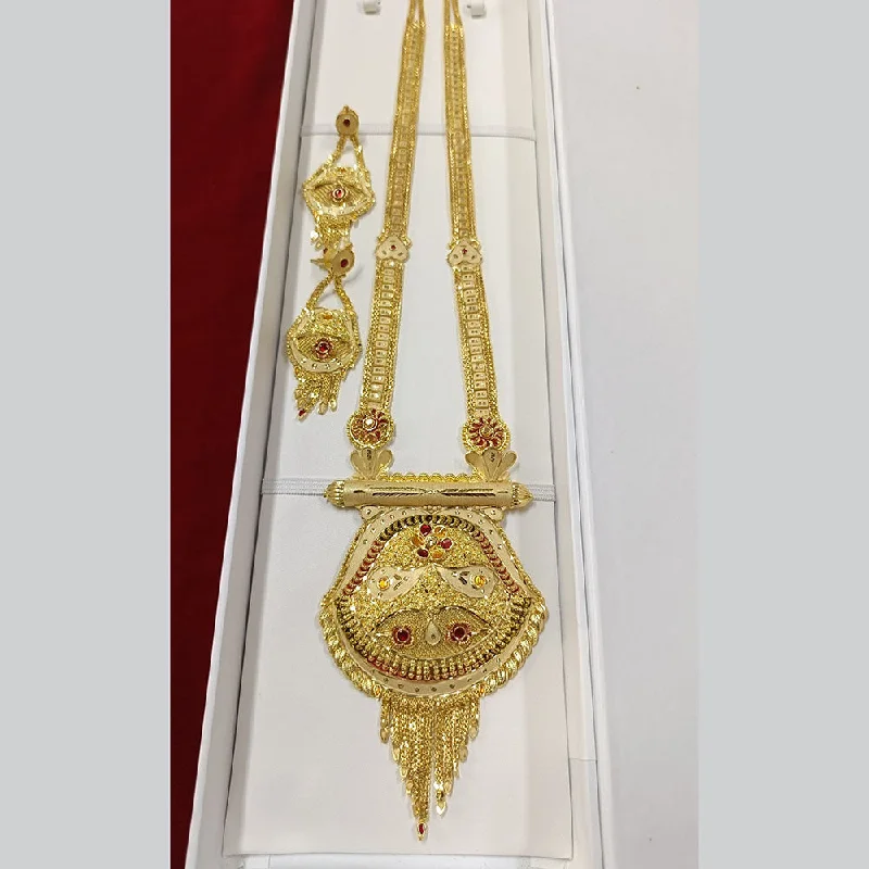 Pari Art Jewellery Forming Long Necklace Set