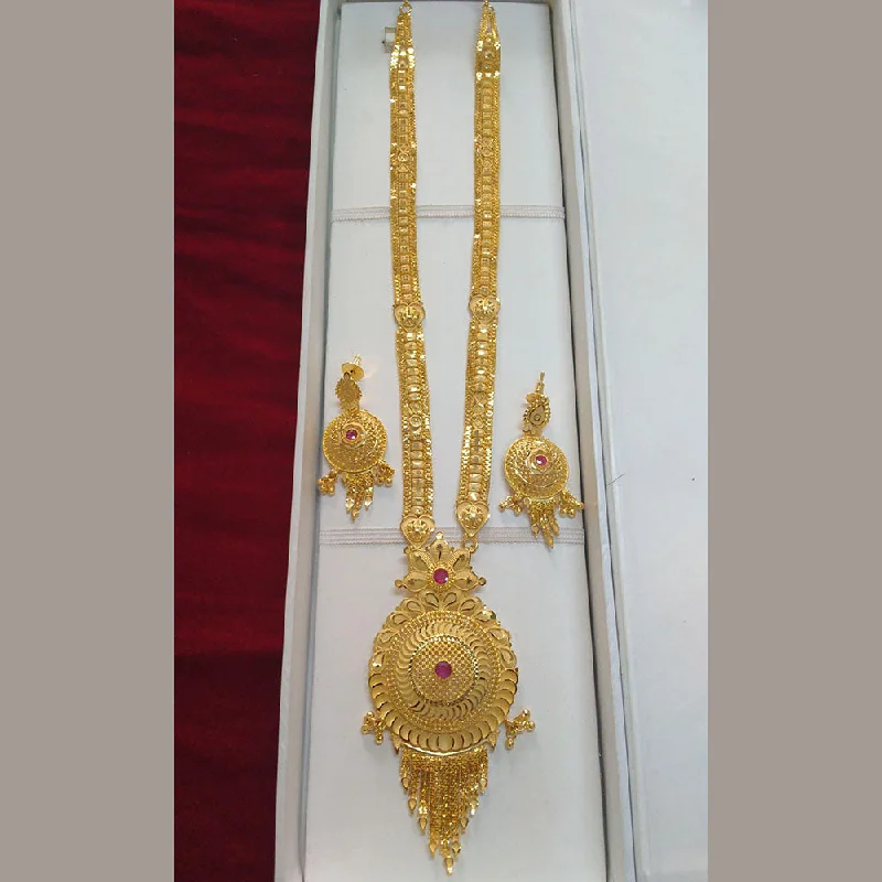 Pari Art Jewellery Forming Long Necklace Set