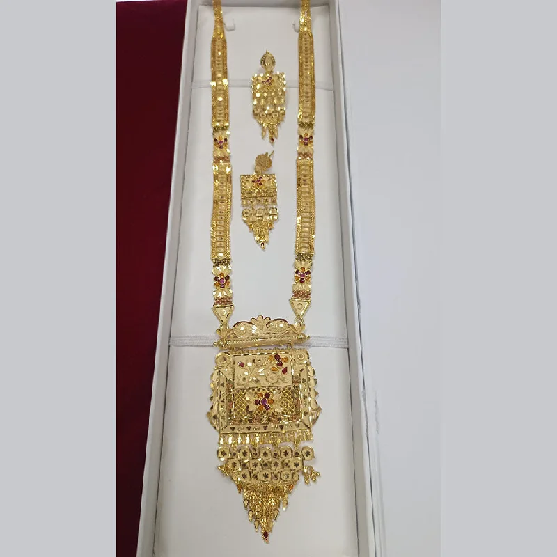 Pari Art Jewellery Forming Long Necklace Set