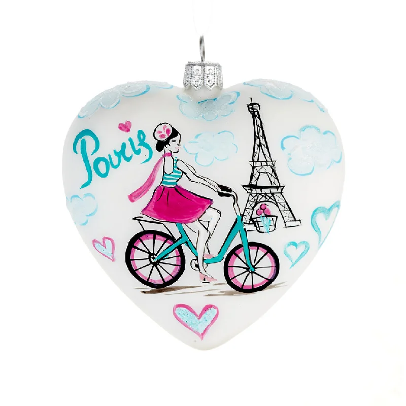 Modern Jewelry At Exclusive Discounts – Shop Today I Love Paris Heart Ornament