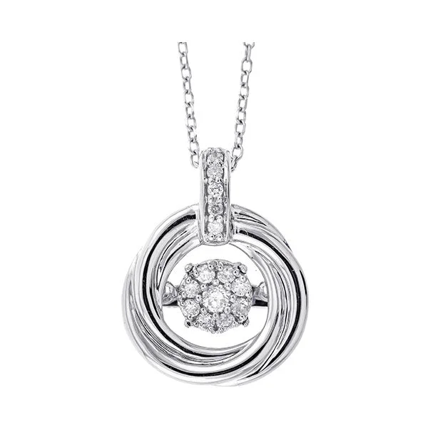 Luxury Jewelry Now At Special Promotional Rates 14KT WHITE GOLD DIAMOND (1/10 CTW) PENDANT Luxury Jewelry Now At Special Promotional Rates 14KT WHITE GOLD DIAMOND (1/10 CTW) PENDANT