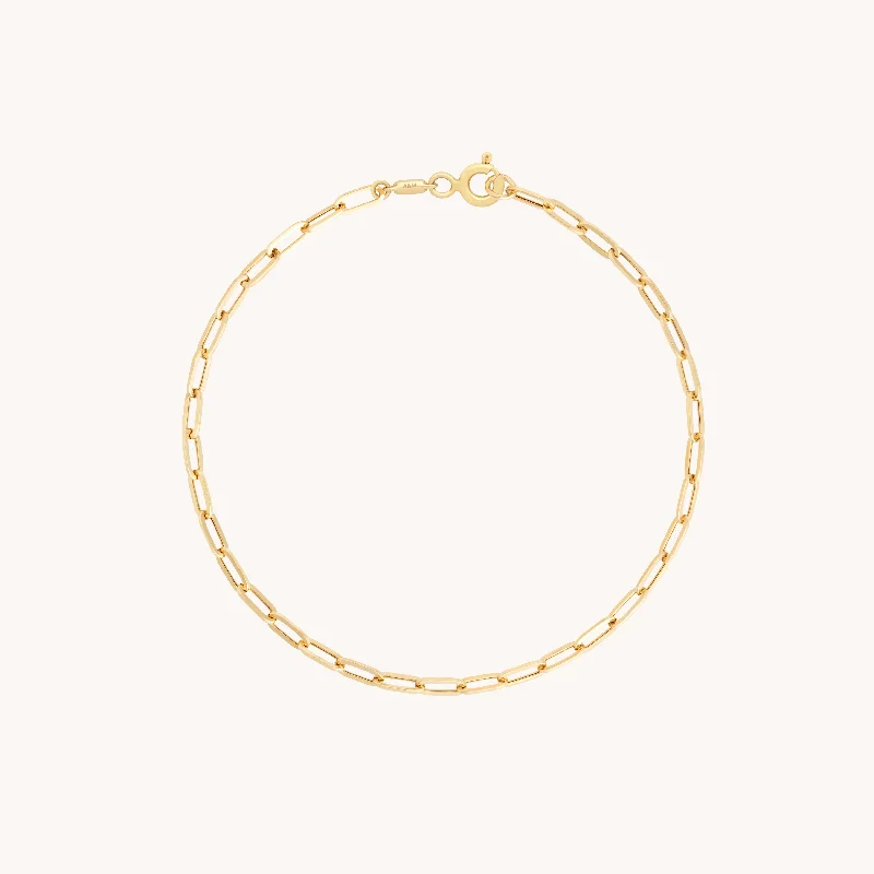 Limited-Time Jewelry Discounts – Shine Without The Splurge Piccadilly Chain Bracelet in Solid Gold