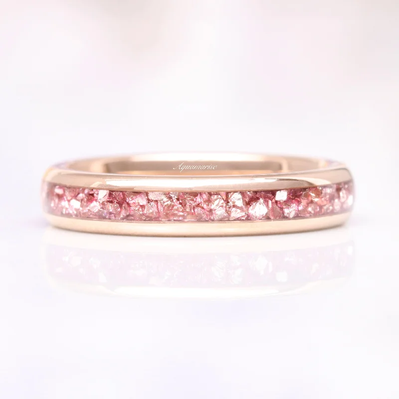 Trending Jewelry Styles Now At Limited-Time Discounts Morganite Wedding Band- 4MM Rose Gold Tungsten Trending Jewelry Styles Now At Limited-Time Discounts Morganite Wedding Band- 4MM Rose Gold Tungsten