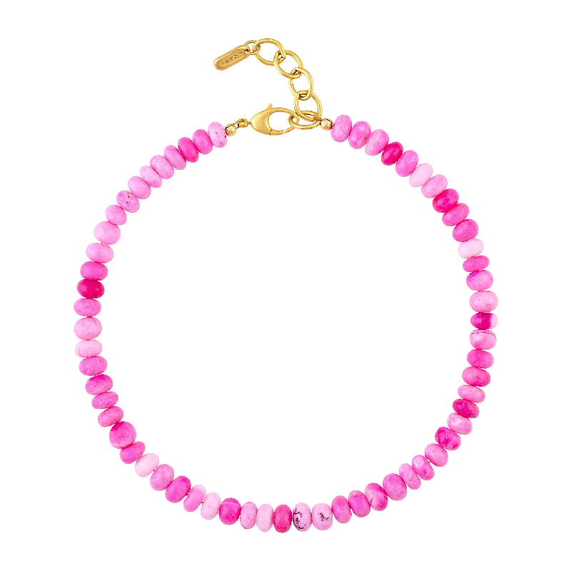 Pink Gemstone Paradise Necklace