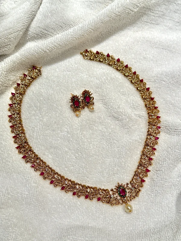 Affordable Luxury Jewelry – Style At A Great Price Raani AD haaram Set