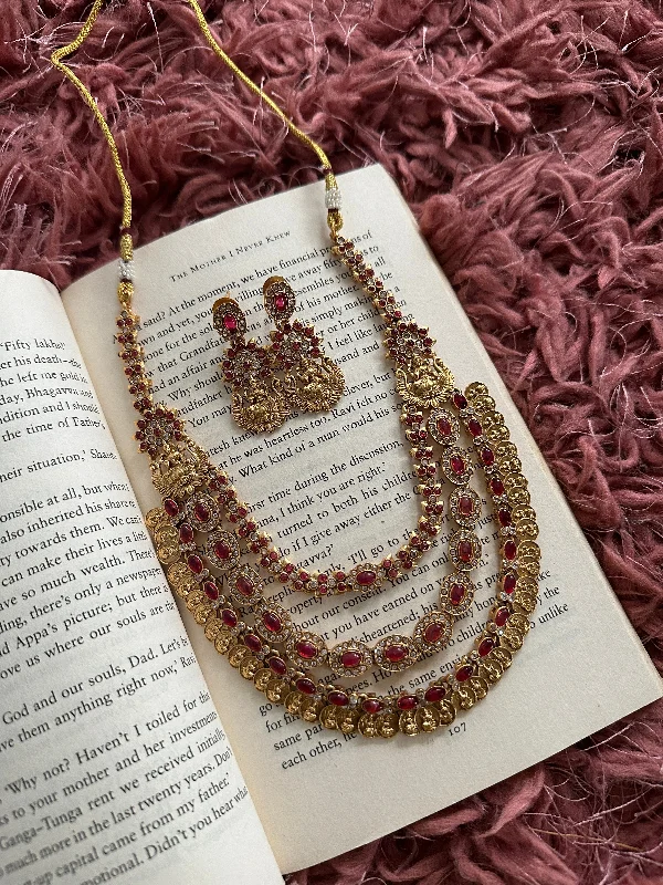 Your Perfect Accessory Now At The Best Price Raasya 3 Layer Kaashu Maala