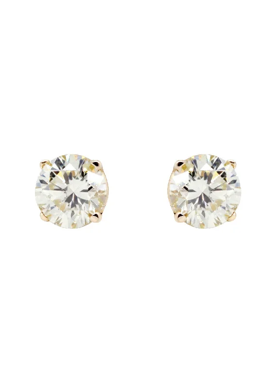 Round Diamond Stud Earrings | 0.26 Carats