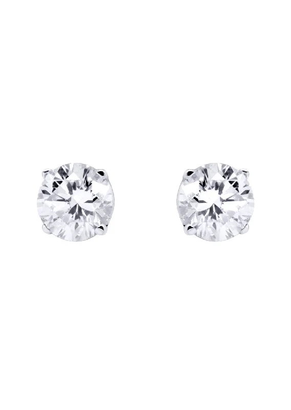 Round Diamond Stud Earrings | 0.3 Carats