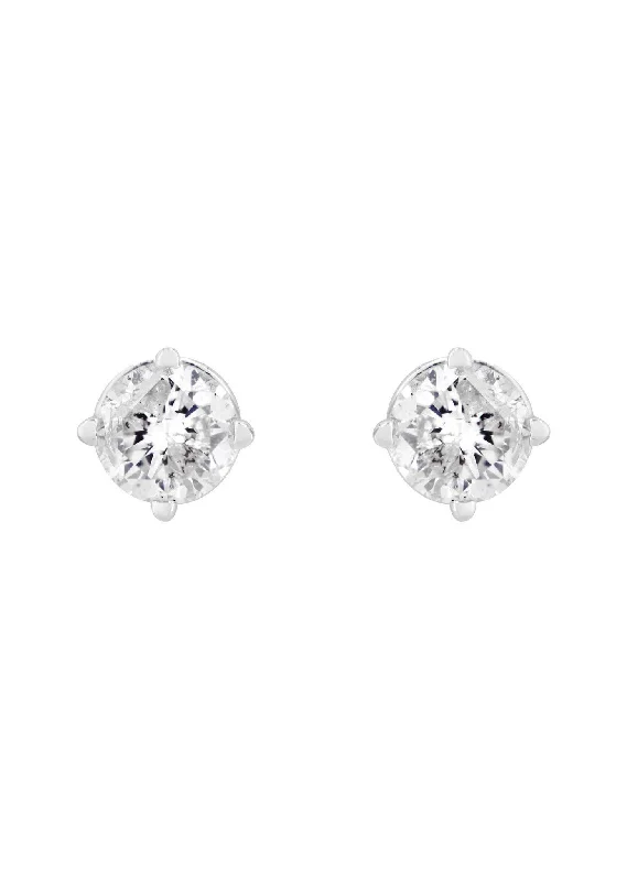 Trending Jewelry Now Available At Exclusive Prices Round Diamond Stud Earrings | 0.35 Carats