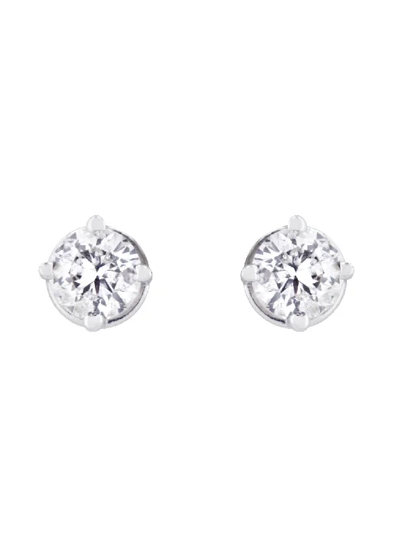 Round Diamond Stud Earrings | 0.5 Carats