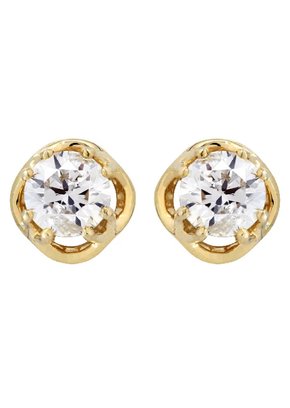 Round Diamond Stud Earrings | 1.75 Carats