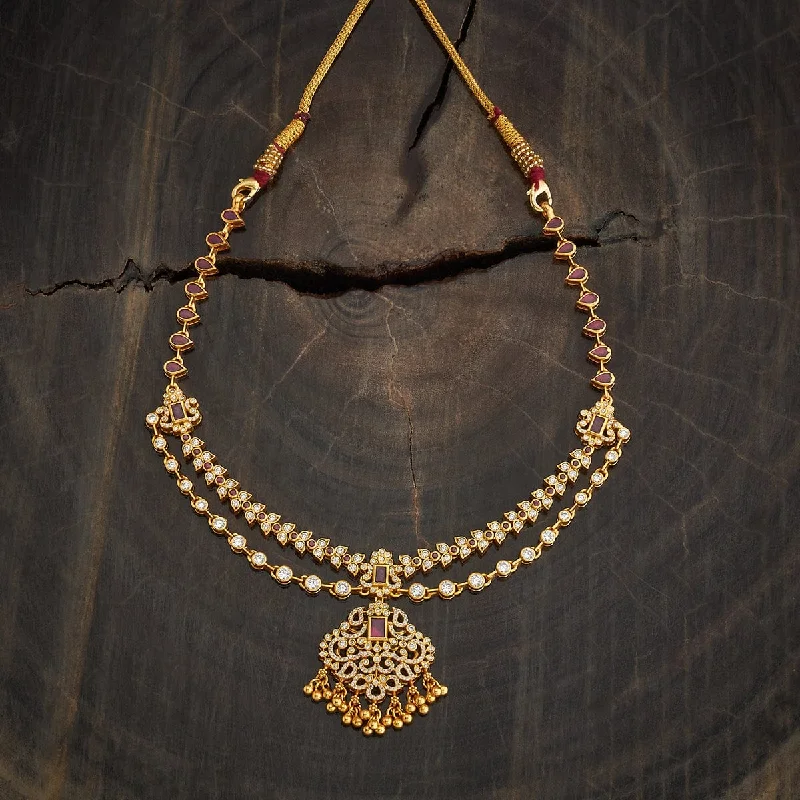 Buy More, Save More On Stunning Jewelry Designs Silver Temple Necklace 178164