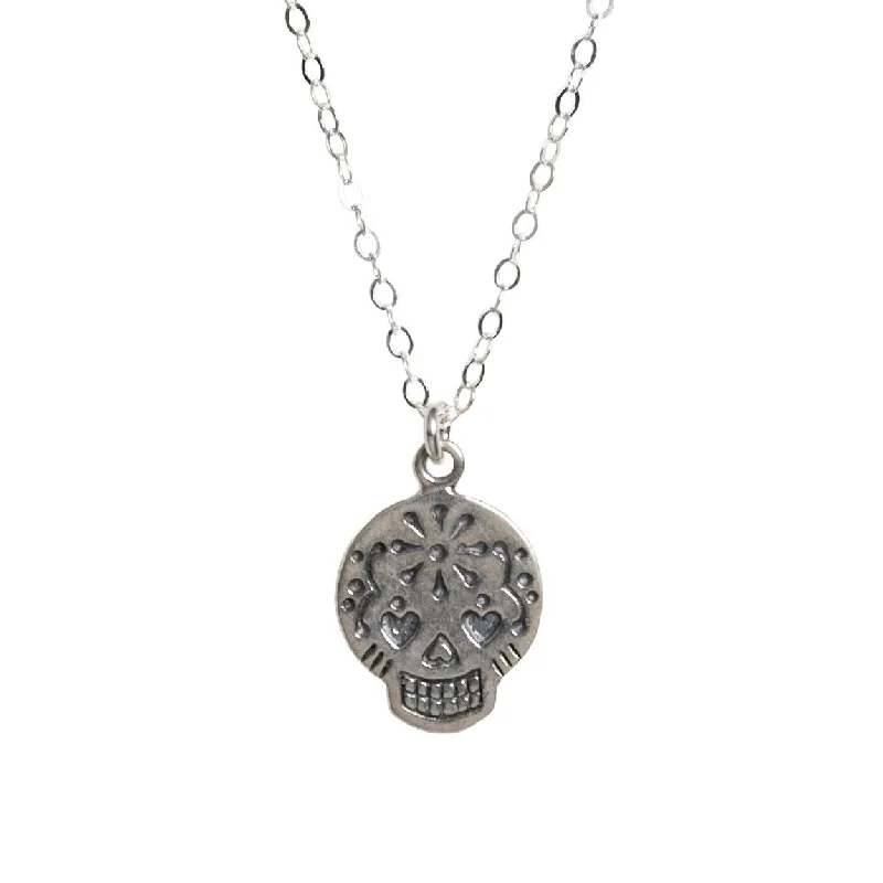 Seasonal Jewelry Sale – Upgrade Your Collection Esqueleto Necklace in Silver