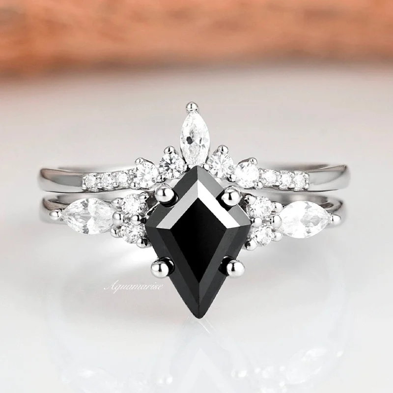 Limited-Time Offer On Premium Jewelry Collections Skye Kite™ Black Diamond Ring Set- Sterling Silver Limited-Time Offer On Premium Jewelry Collections Skye Kite™ Black Diamond Ring Set- Sterling Silver