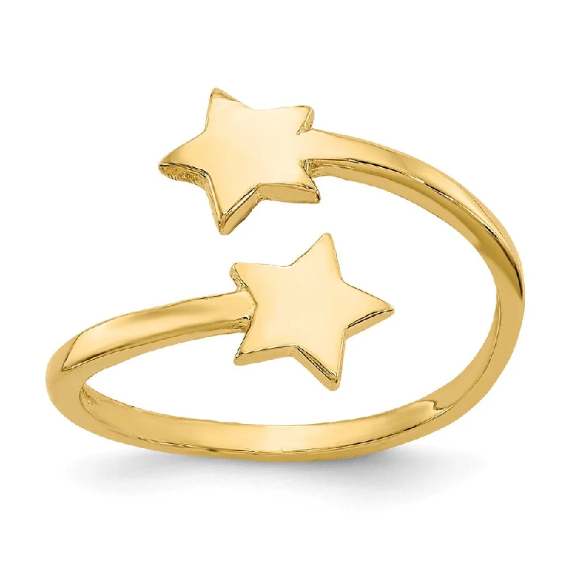 Jewelry Clearance Event – Stock Up Before It's Over Star Toe Ring in 14 Karat Gold