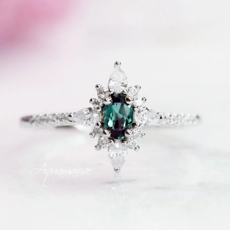 Jewelry Sale – Exclusive Styles At Lower Prices Starburst Alexandrite Ring- Sterling Silver Jewelry Sale – Exclusive Styles At Lower Prices Starburst Alexandrite Ring- Sterling Silver