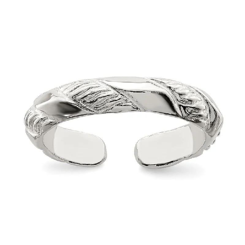 Affordable Gold-Plated Jewelry For Modern Fashion Sterling Silver Adjustable Toe Ring Affordable Gold-Plated Jewelry For Modern Fashion Sterling Silver Adjustable Toe Ring