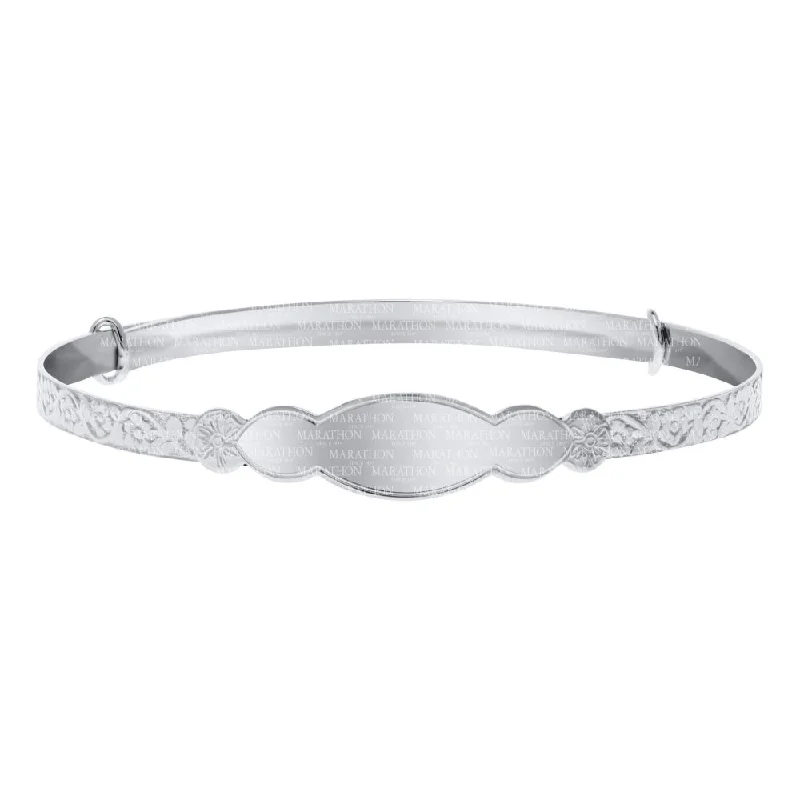 Grab Your Favorite Jewelry At The Lowest Prices Sterling Silver Engravable Baby Bangle Grab Your Favorite Jewelry At The Lowest Prices Sterling Silver Engravable Baby Bangle