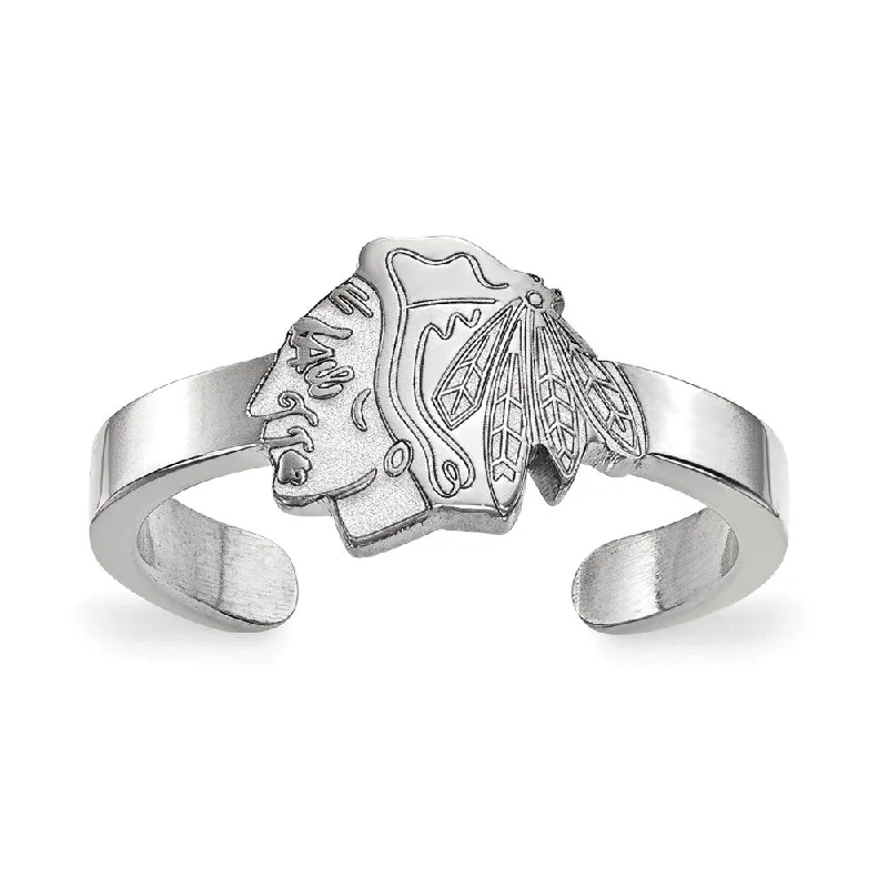 Get The Best Deals On Timeless Jewelry Pieces Sterling Silver NHL Chicago Blackhawks Toe Ring Get The Best Deals On Timeless Jewelry Pieces Sterling Silver NHL Chicago Blackhawks Toe Ring