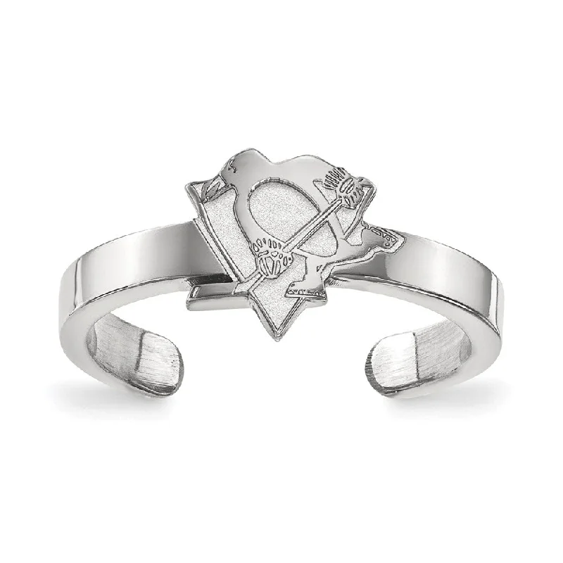 Shop Elegant Jewelry At Unbeatable Prices Sterling Silver NHL Pittsburgh Penguins Toe Ring Shop Elegant Jewelry At Unbeatable Prices Sterling Silver NHL Pittsburgh Penguins Toe Ring