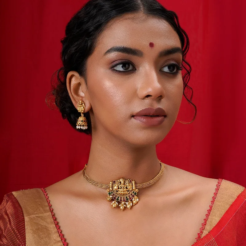 Accessorize For Less – Luxury Jewelry At Affordable Prices Teejh Daruka Gold Red And Green Necklace Set Accessorize For Less – Luxury Jewelry At Affordable Prices Teejh Daruka Gold Red And Green Necklace Set