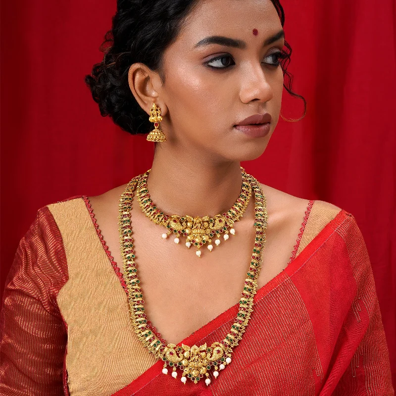 Jewelry Clearance Event – Last Chance For Stunning Deals Teejh Karuka Gold Red And Green Layered Necklace Set Jewelry Clearance Event – Last Chance For Stunning Deals Teejh Karuka Gold Red And Green Layered Necklace Set