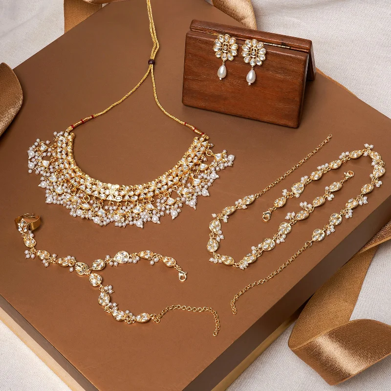 Must-Have Jewelry At Unbelievable Discounts Teejh Nalgonda Gold Jewellery Gift Set