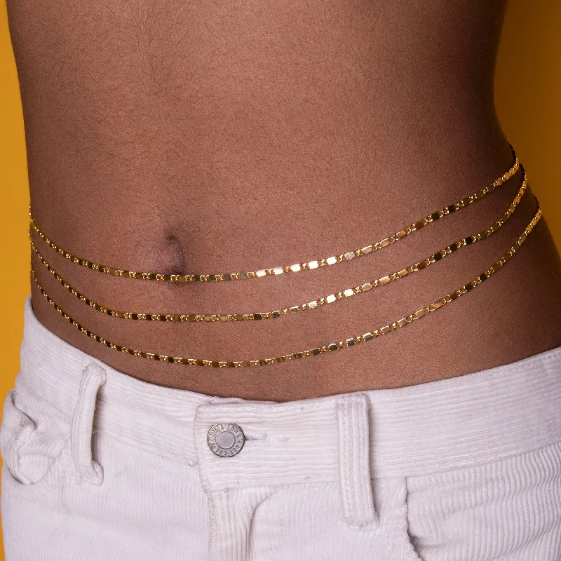 Triple Belly Chain